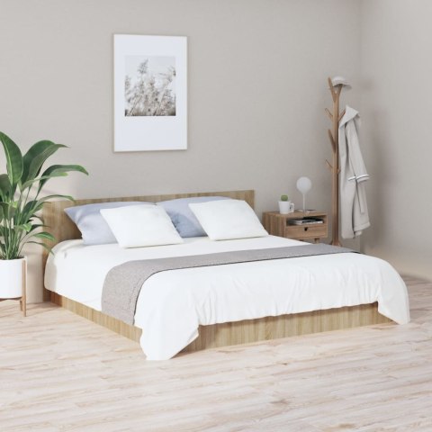Wezgłowie łóżka, dąb sonoma, 200x1,5x80 cm