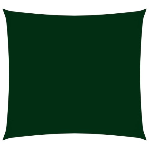 Żagiel przeciwsłoneczny, tkanina Oxford, kwadrat, 6x6 m, zieleń