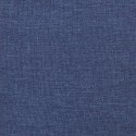 Zagłówki do łóżka, 2 szt., niebieskie, 90x5x78/88 cm, tkanina