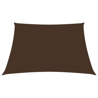 Żagiel ogrodowy, tkanina Oxford, kwadrat, 2,5x2,5 m, brązowy