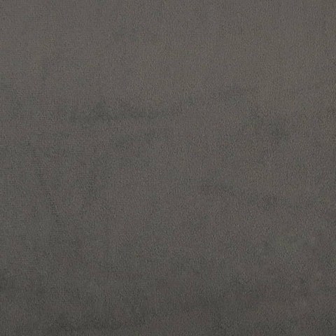 Zagłówek uszak, ciemnoszary, 93x16x118/128 cm, aksamit