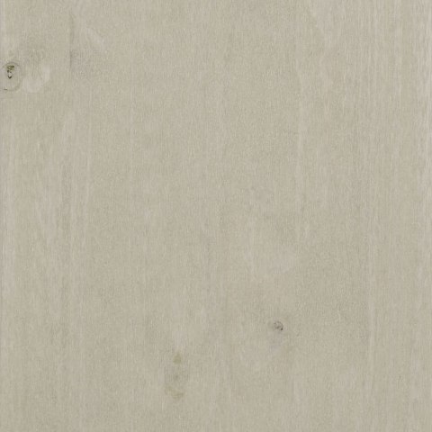 Stolik kawowy HAMAR, biały, 100x55x35 cm, drewno sosnowe