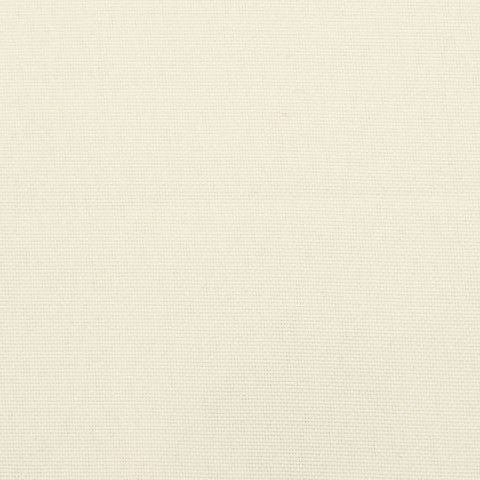  Okrągła poduszka, kremowa, Ø 60 x11 cm, tkanina Oxford