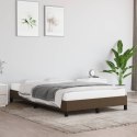  Rama łóżka, ciemnobrązowa, 120x190 cm, tkanina
