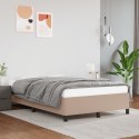  Rama łóżka, cappuccino, 120x190 cm, sztuczna skóra