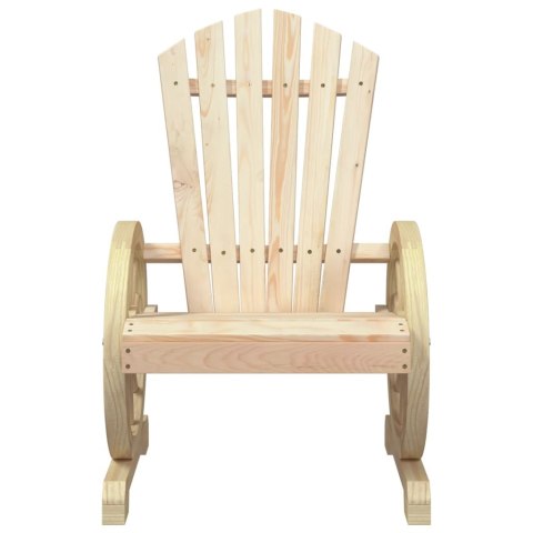  Krzesło ogrodowe Adirondack, lite drewno jodłowe