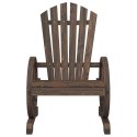  Krzesło ogrodowe Adirondack, lite drewno jodłowe