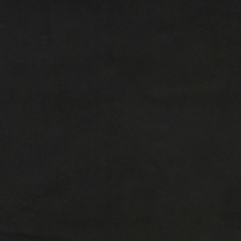  Zagłówki do łóżka, 2 szt., czarne, 72x5x78/88 cm, aksamit