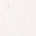  Stół piknikowy, biały, 160x134x75 cm, lite drewno sosnowe