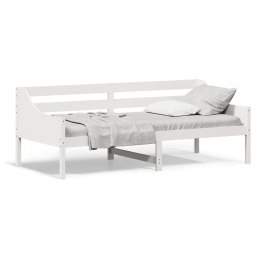  Łóżko dzienne, białe, 80x200 cm, lite drewno sosnowe
