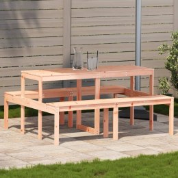  Stół piknikowy, 160x134x75 cm, lite drewno daglezjowe