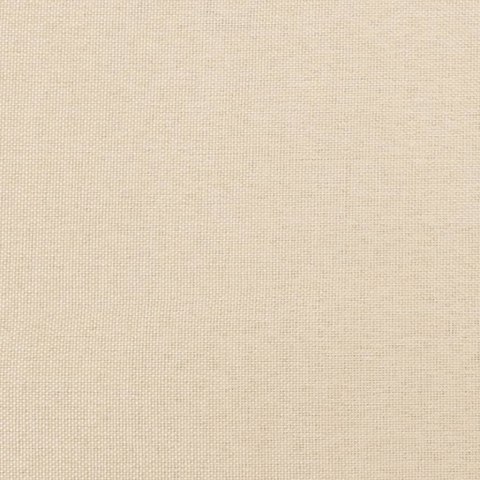  Zagłówki do łóżka, 4 szt., kremowe, 100x5x78/88 cm, tkanina