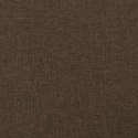  Zagłówek uszak, ciemnobrązowy, 203x16x78/88 cm, tkanina