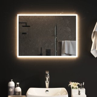  Lustro łazienkowe z LED, 70x50 cm