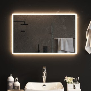  Lustro łazienkowe z LED, 80x50 cm