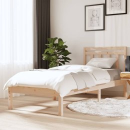  Rama łóżka, 90x190 cm, lite drewno