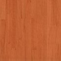  Rama łóżka, woskowy brąz, 120x200 cm, lite drewno sosnowe