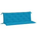  Poduszki na ławkę ogrodową, 2 szt., niebieska, tkanina Oxford