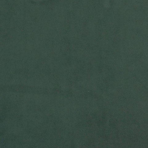  Zagłówek do łóżka, ciemnozielony, 100x5x78/88 cm, aksamit