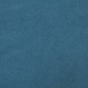  Fotel, niebieski, 63x76x80 cm, obity aksamitem