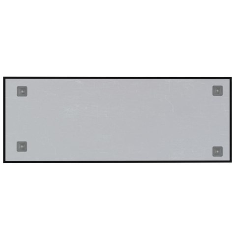  Ścienna tablica magnetyczna, czarna, 80x30 cm, szkło hartowane