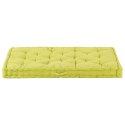  Poduszka na podłogę lub palety, bawełna, 120x40x7 cm, zielona
