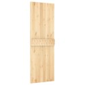  Drzwi przesuwne z osprzętem, 70x210 cm, lite drewno sosnowe