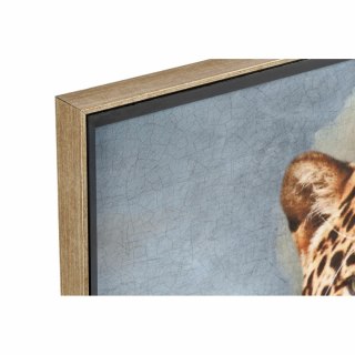 Obraz DKD Home Decor Lampart (74 x 3 x 97 cm)