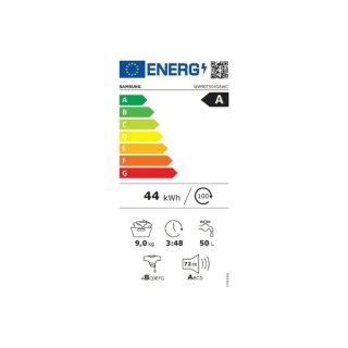 Pralka Samsung WW90T504DAWCS3 60 cm 1400 rpm 9 kg