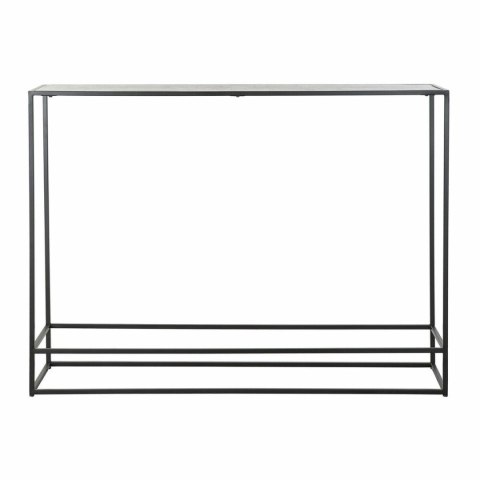 Konsola DKD Home Decor 110 x 25 x 84 cm Czarny Złoty Aluminium Plastikowy