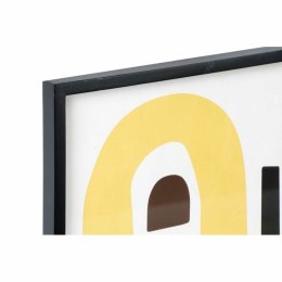Obraz DKD Home Decor 40 x 2,5 x 50 cm Abstrakcyjny Skandynawski (4 Części)