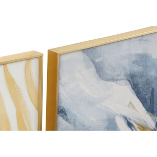 Obraz DKD Home Decor Kvety (240 x 3 x 80 cm)