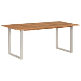  Stół jadalniany, 180x90x76 cm, lite drewno akacjowe