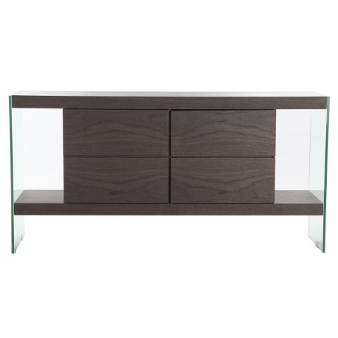 Kredens DKD Home Decor Szkło Drewno MDF (160 x 45 x 80 cm)