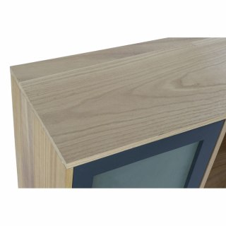 Kredens DKD Home Decor Szkło Drewno paulowni Drewno MDF (120 x 35 x 80 cm)