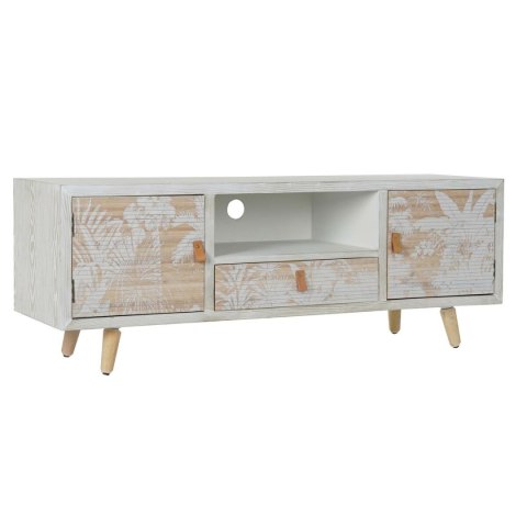 MebleTV DKD Home Decor Biały Drewno Bambus (140 x 40 x 51 cm)