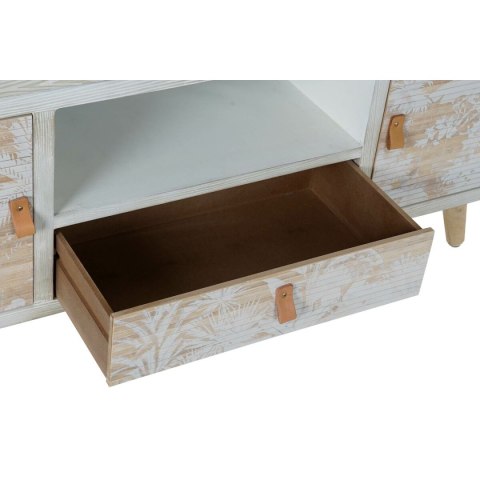 MebleTV DKD Home Decor Biały Drewno Bambus (140 x 40 x 51 cm)