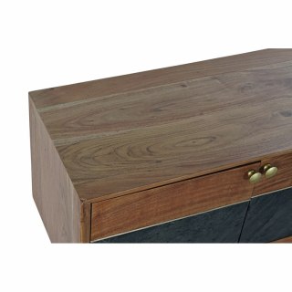 MebleTV DKD Home Decor Brązowy Czarny Drewno akacjowe (130 x 42 x 49 cm)