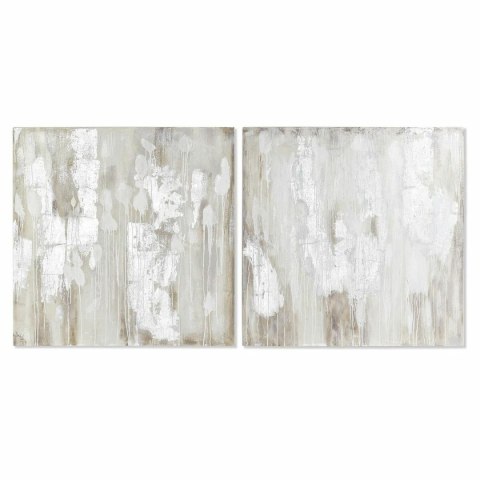 Obraz DKD Home Decor 100 x 3,7 x 100 cm Abstrakcyjny Nowoczesny (2 Sztuk)