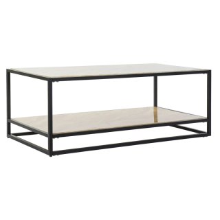 Stolik DKD Home Decor Stal Srebro Drewno MDF (120 x 60 x 45 cm)