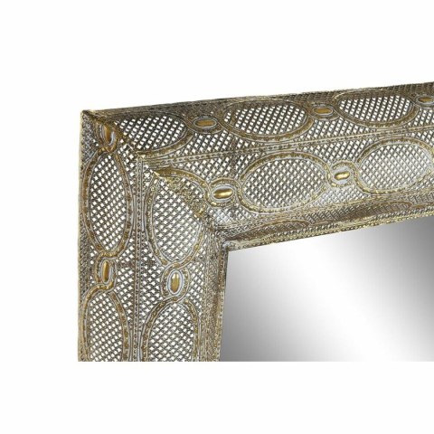 Lustro ścienne DKD Home Decor Złoty Metal Szkło Arabia 81 x 7 x 125 cm