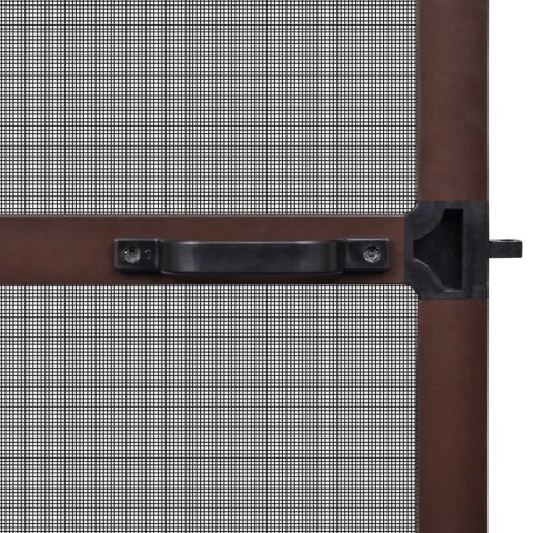 Moskitiera na drzwi, brązowa, 120 x 240 cm