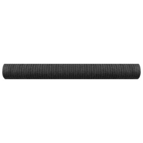  Siatka cieniująca, antracytowa, 1,2x25 m, HDPE, 75 g/m²