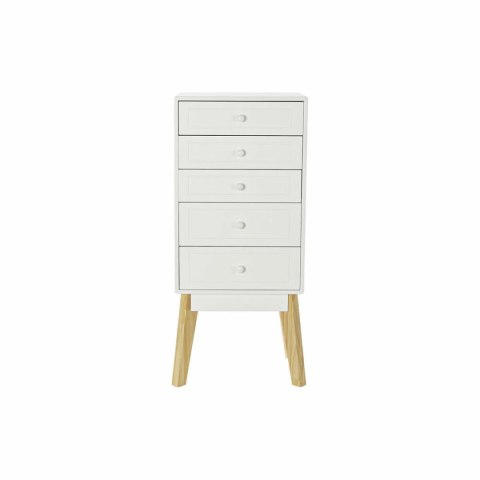 Komoda DKD Home Decor Naturalny MDF Biały (40 x 30 x 90 cm)