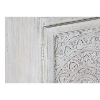 Kredens DKD Home Decor Metal Drewno mango Biały Wielokolorowy 30 x 40 cm 72 x 40 x 87 cm