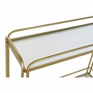 Servírovací vozík DKD Home Decor Złoty Metal Szkło 80 x 28 x 81 cm