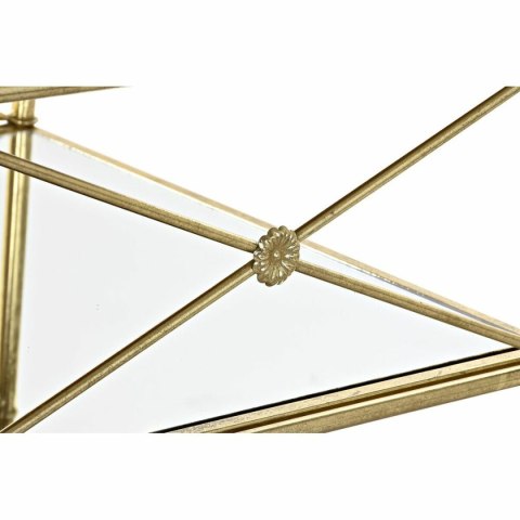 Stolik DKD Home Decor 62 x 62 x 51 cm Lustro Złoty Metal