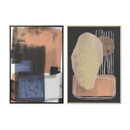 Obraz DKD Home Decor Abstrakcyjny Miejska 83 x 4,5 x 123 cm 84 x 4,5 x 123 cm (2 Sztuk)