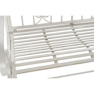 Fotel na biegunach DKD Home Decor Metal Aluminium Biały (118 x 90 x 92 cm)