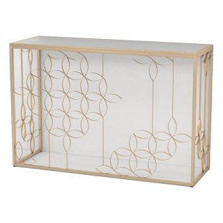 Konsola DKD Home Decor Lustro Złoty Metal (120 x 40 x 80 cm)